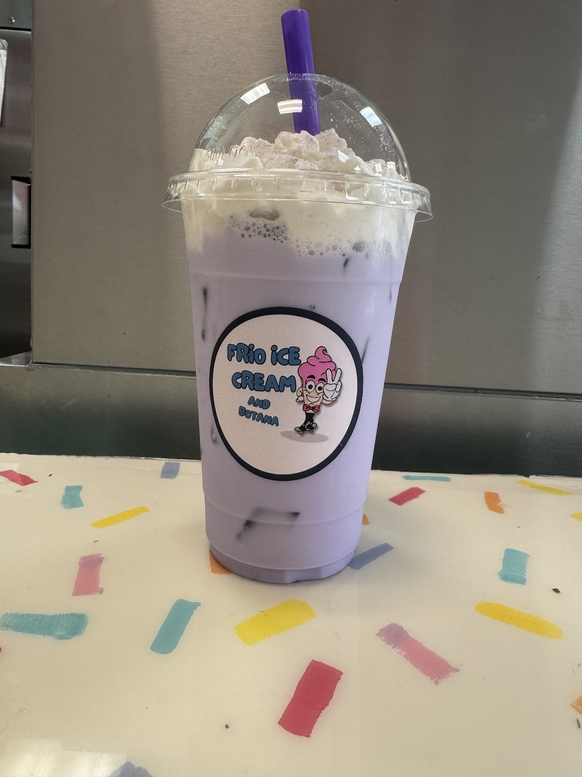 Lavender Frappe