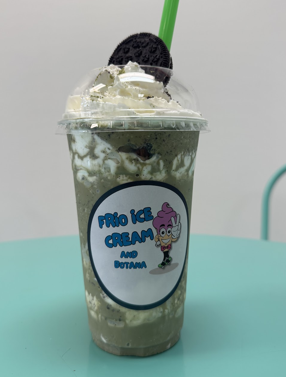 Oreo Matcha Frappe